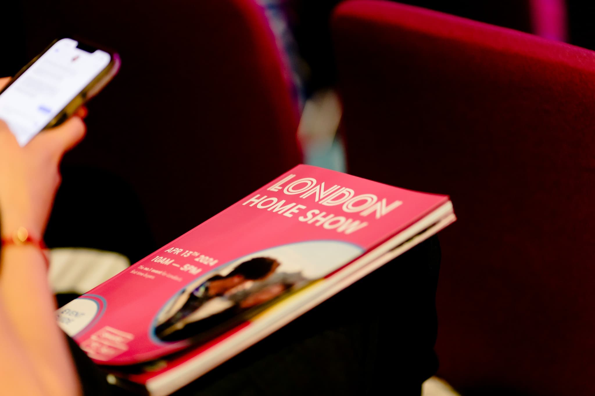 London Home Show brochure, primary printed collateral distributed at the exhibition