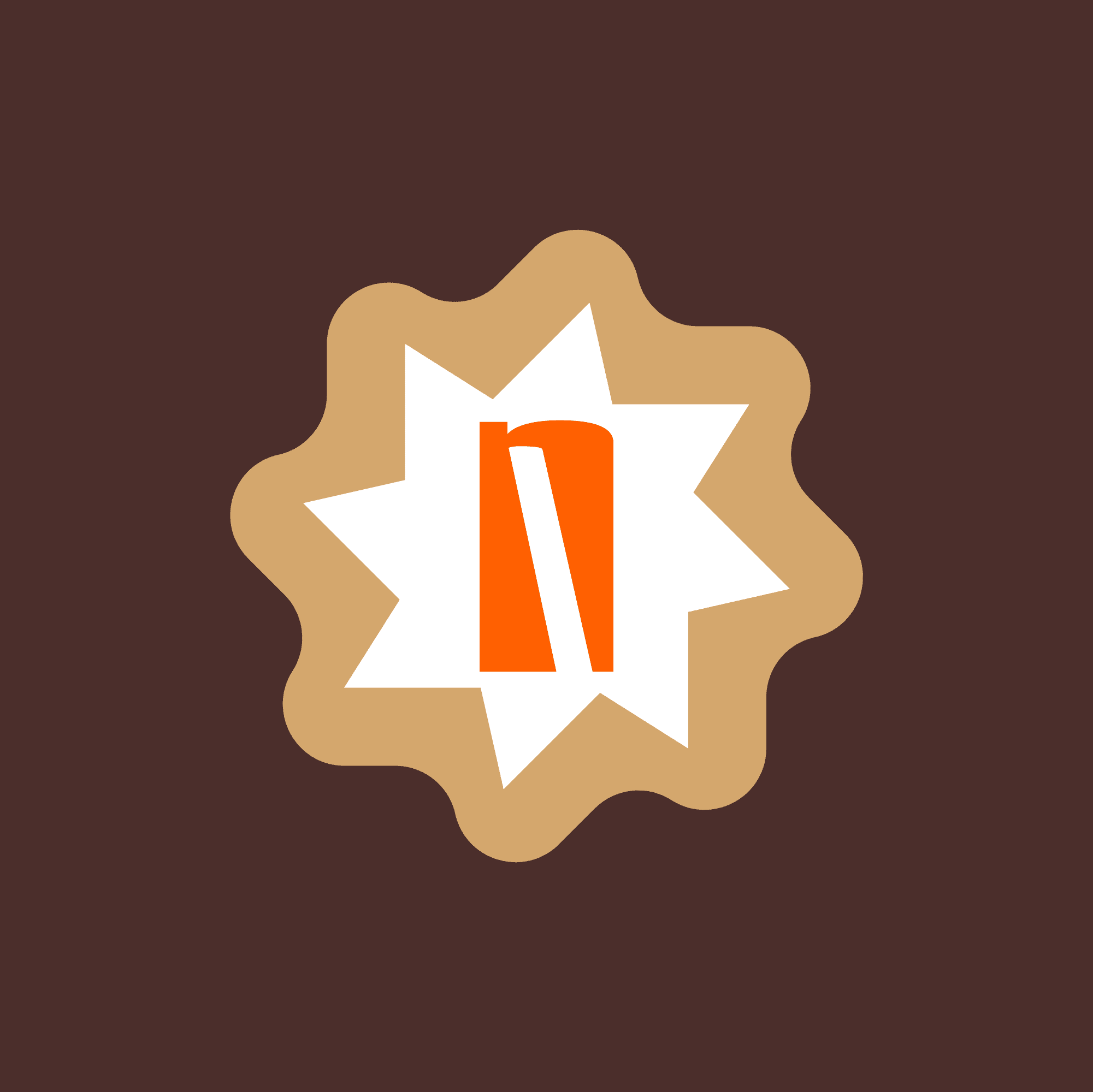 Nimbus Coffee Co. brand creative, logo and brand identity applied to digital social asset