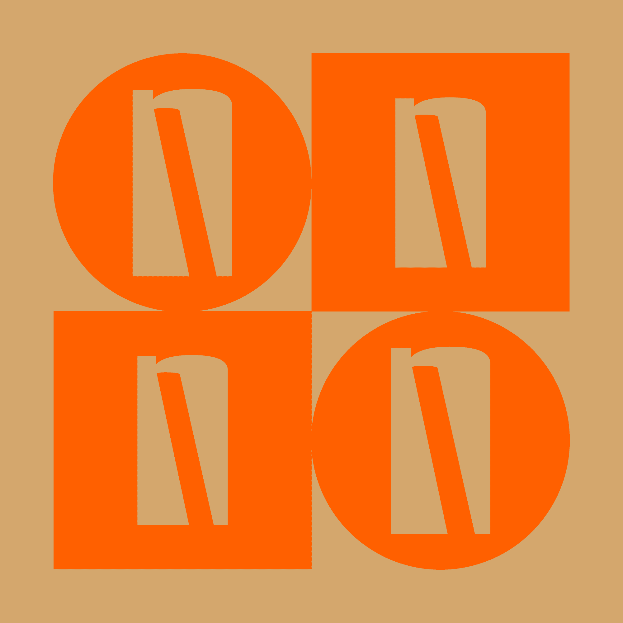 Nimbus Coffee Co. brand creative 2, secondary digital asset with typographic brand system